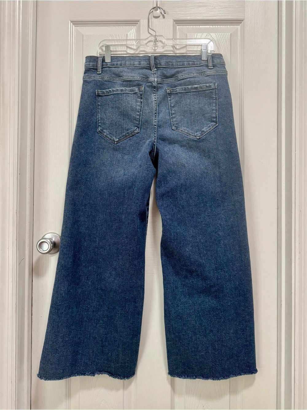 Kensie Jeans The Kaya High-Rise Wide-Leg Ankle Jeans - Picture 2 of 7